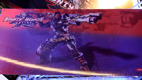 画像ギャラリー No.007のサムネイル画像 / ［TGS 2009］台湾発のSF MMORPG「Bounty Hounds Online」が海外パビリオンブースに出展されていた