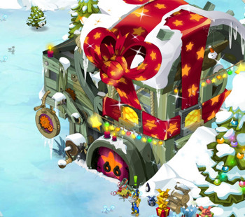 画像ギャラリー No.006のサムネイル画像 / 「DOFUS」,クリスマスアップデートを実施。騎乗型ペット「キバオーン」が登場