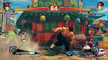 画像ギャラリー No.015のサムネイル画像 / 日本各地で開かれる「スーパーストリートファイターIV」の店頭体験会に急げ。そこで“油まみれの親父”と“キツめなテコンドー美女”の技を体験するんだ
