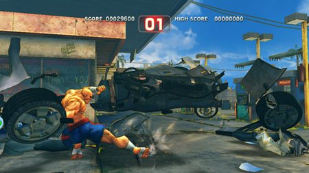 画像ギャラリー No.005のサムネイル画像 / 「スーパーストリートファイターIV」で復活した「ボーナスステージ」の情報を公開。車を破壊する手順を把握してハイスコアを狙おう