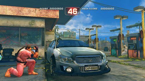 画像ギャラリー No.007のサムネイル画像 / 「スーパーストリートファイターIV」で復活した「ボーナスステージ」の情報を公開。車を破壊する手順を把握してハイスコアを狙おう