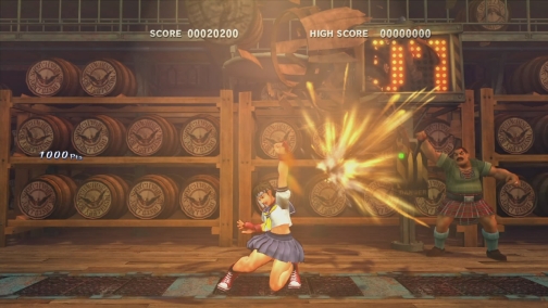 画像ギャラリー No.004のサムネイル画像 / これが意外と難しい？　「スーパーストリートファイターIV」，「タル破壊ボーナスステージ」お手本プレイムービーで攻略のヒントを掴め