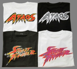 画像ギャラリー No.002のサムネイル画像 / 「スパIV」仕様のTシャツを手に入れよう。限定フィギュアのPW付き