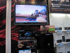画像ギャラリー No.002のサムネイル画像 / CeBIT 2010会場で“厳戒態勢”。「GeForce GTX 480」に関するベンダー各社の反応から,状況を整理してみた