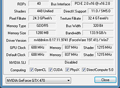 画像ギャラリー No.011のサムネイル画像 / 「GeForce GTX 470」レビュー。GTX 480よりぐっと安価に設定された下位モデルの価値を考える