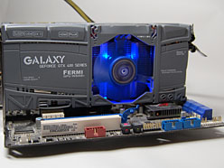 画像ギャラリー No.032のサムネイル画像 / GTX 470のクロックアップモデル「風神」で,GTX 480相当の性能を目指してみた