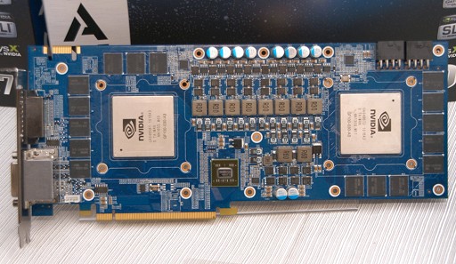 画像ギャラリー No.001のサムネイル画像 / ［COMPUTEX］Galaxy，GeForce最速となるデュアルGTX 470カードとGTX 470＋GT 240混合カードを公開