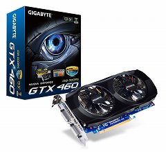 画像ギャラリー No.001のサムネイル画像 / CFD販売，OC仕様のGIGABYTE製GTX 460カード2製品を発売