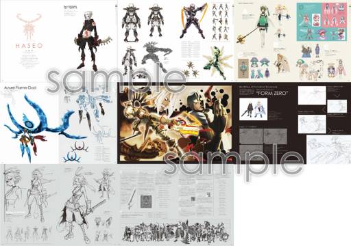 画像ギャラリー No.001のサムネイル画像 / 「.hack//G.U.」設定資料集「BLACK」のソフトカバー版がAmazonで販売開始