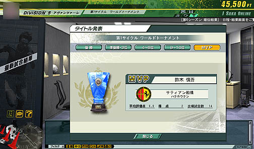 画像ギャラリー No.028のサムネイル画像 / 実在のJリーガーを率いてトップリーグを目指そう！ 「J.LEAGUE プロサッカークラブをつくろう！ONLINE」レビュー