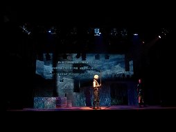 画像ギャラリー No.012のサムネイル画像 / 「天誅」舞台版の公演が開始。迫力のアクションや最新の映像技術による見応えある忍者活劇をレポート