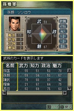 画像ギャラリー No.009のサムネイル画像 / 「三國志DS 3」は説明書いらずの親切設計。戦争に特化され,短時間でも遊べる「英雄バトルロード」で武将を育てよう