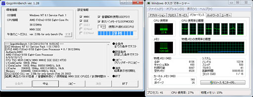 画像ギャラリー No.008のサムネイル画像 / 適用で8コアのAMD FXが「4コア」に!? Microsoftの「Bulldozerアーキテクチャ最適化パッチ」を試す