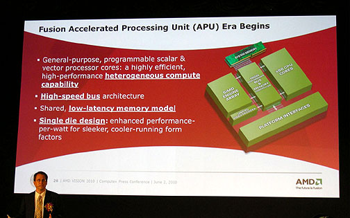 画像ギャラリー No.002のサムネイル画像 / ［COMPUTEX］AMD，Fusion APUの実動デモを公開