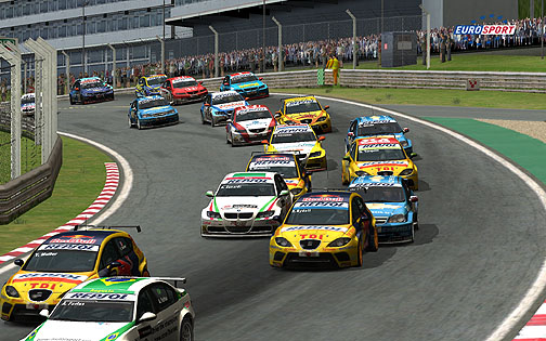 画像ギャラリー No.001のサムネイル画像 / 「RACE 07」に拡張パック第2弾「STCC - The Game」などを追加した「RACE ON: WTCC'08 & US MUSCLE」レビュー