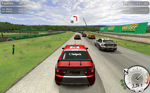 画像ギャラリー No.021のサムネイル画像 / 「RACE 07」に拡張パック第2弾「STCC - The Game」などを追加した「RACE ON: WTCC'08 & US MUSCLE」レビュー