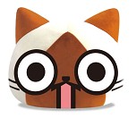 画像ギャラリー No.003のサムネイル画像 / 可愛いアイルーで部屋を盛り上げよう。最新アイルーグッズ「立体フェイスクッション」&「ロングクッション」,イーカプコンなどで発売中