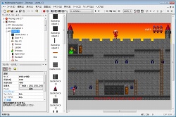 画像ギャラリー No.001のサムネイル画像 / マウス操作だけで本格的なゲームが作れる! 高機能ゲーム作成ツール「Multimedia Fusion 2」が12月3日に発売。予約受付も本日スタート