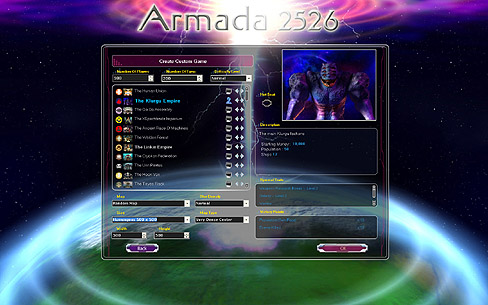画像ギャラリー No.001のサムネイル画像 / Matrix Games，宇宙を舞台にしたストラテジーゲーム，「Armada 2526」を2009年末に発表。最新スクリーンショットを公開