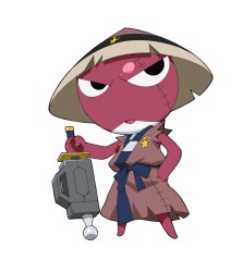 画像ギャラリー No.010のサムネイル画像 / 原作キャラクターのそっくりさんも登場！　「ケロロRPG 騎士と武者と伝説の海賊」，ゲームを彩る登場キャラクターの数々を紹介