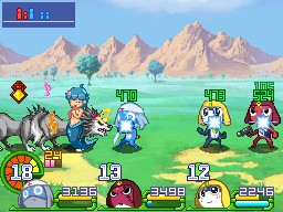 画像ギャラリー No.003のサムネイル画像 / 勝利の鍵はカレーにあり!?　NDS「ケロロRPG 騎士と武者と伝説の海賊」，バトルを有利に進めるゲームシステムの数々を紹介