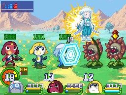 画像ギャラリー No.007のサムネイル画像 / 勝利の鍵はカレーにあり!?　NDS「ケロロRPG 騎士と武者と伝説の海賊」，バトルを有利に進めるゲームシステムの数々を紹介