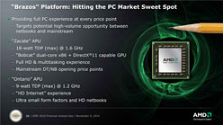 画像ギャラリー No.006のサムネイル画像 / Analyst Day 2010で明らかになったAMDのAPU＆CPU投入計画を整理してみる