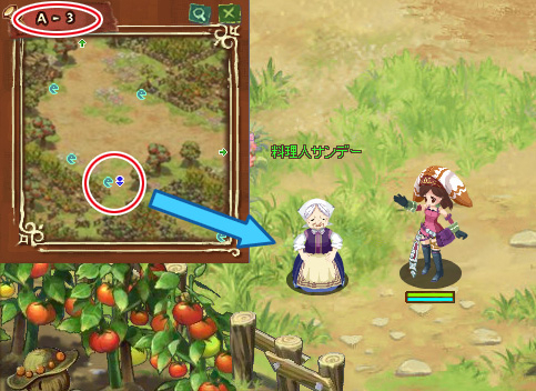 画像ギャラリー No.003のサムネイル画像 / 「ぼくらのファンタジア」食材を集め，作った料理で経験値を得よう