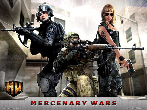 画像ギャラリー No.001のサムネイル画像 / オンライン専用のマルチプレイFPS「Mercenary Wars」，誰でも参加可能なβテストが期間限定でスタート