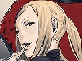 みんなトラヴィスと同じ，男は女に弱いものなのだ。「NO MORE HEROES 英雄たちの楽園」発売記念イベントで宣伝部長ミノワマンがメロメロに