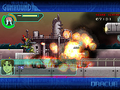 画像ギャラリー No.006のサムネイル画像 / イーフロンティア,レトロタッチの2Dロボットアクション「機装猟兵ガンハウンド」を2009年12月18日に発売