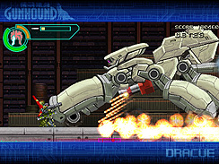画像ギャラリー No.008のサムネイル画像 / イーフロンティア,レトロタッチの2Dロボットアクション「機装猟兵ガンハウンド」を2009年12月18日に発売