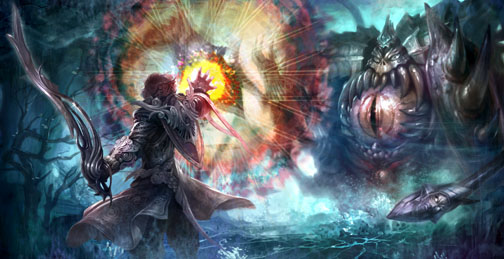 画像ギャラリー No.011のサムネイル画像 / ［G★2009］新作アクションオンラインRPG「VALIANT」が，mGameブースの発表会で公開