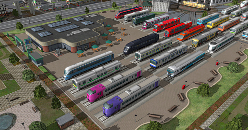 画像ギャラリー No.002のサムネイル画像 / 「A列車で行こう9 Version5.0 コンプリートパックDX」が10月1日に発売。新規17車両が追加され総収録車両数は300車両に到達