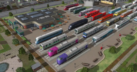 画像ギャラリー No.010のサムネイル画像 / 「A列車で行こう9 Version5.0 コンプリートパックDX」のダウンロード版が先行発売。全17車両を収録した“車両キット”が配信に