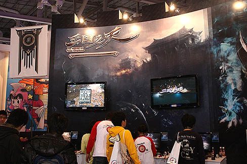 画像ギャラリー No.011のサムネイル画像 / ［G★2009］ランキング上位者は名前も姿も英雄に。T3 Entertaimnetの新作MMORPG「三国之天」がプレイアブル展示