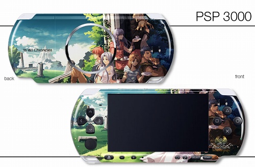 画像ギャラリー No.005のサムネイル画像 / デザエッグのペイントサービスでPSPを「イース」「空の軌跡」色に!