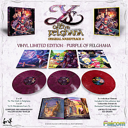 画像ギャラリー No.002のサムネイル画像 / 「イース 〜フェルガナの誓い〜」のサントラがCD/アナログレコードで和洋レコードから登場。「イースIII」の音源も収録