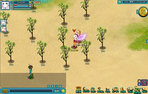 画像ギャラリー No.005のサムネイル画像 / 「まじかるブラゲ学院」,植樹の精と対話し「樹の苗」をもらおう。3月14日から
