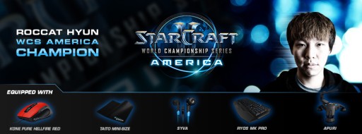 画像ギャラリー No.001のサムネイル画像 / Team ROCCAT所属のHyuN選手が「SC2」の大会“WCS America Season1”で優勝