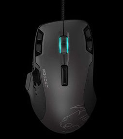 画像ギャラリー No.002のサムネイル画像 / ［COMPUTEX］ROCCAT，新作ゲーマー向けマウス「Tyon」を発表。親指で操作するアナログスティックや「背びれスイッチ」などを搭載