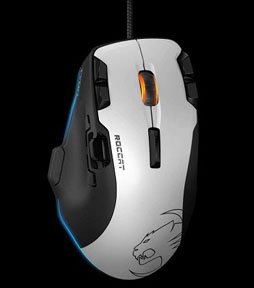 画像ギャラリー No.003のサムネイル画像 / ［COMPUTEX］ROCCAT，新作ゲーマー向けマウス「Tyon」を発表。親指で操作するアナログスティックや「背びれスイッチ」などを搭載