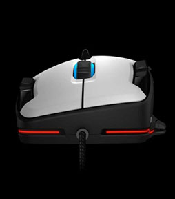 画像ギャラリー No.004のサムネイル画像 / ［COMPUTEX］ROCCAT，新作ゲーマー向けマウス「Tyon」を発表。親指で操作するアナログスティックや「背びれスイッチ」などを搭載