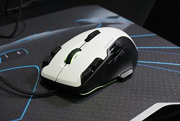 画像ギャラリー No.004のサムネイル画像 / ［COMPUTEX］ROCCATの新世代フラグシップマウス「Tyon」はアナログコントローラ付き