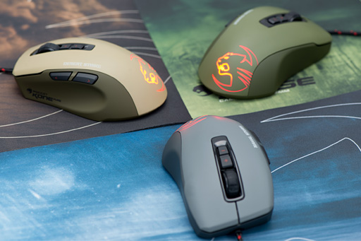 画像ギャラリー No.055のサムネイル画像 / 光学センサー搭載のROCCAT製マウス「Kone Pure Military」レビュー。カラバリの皮を被った最新世代モデルを徹底チェックする