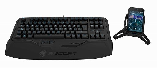 画像ギャラリー No.001のサムネイル画像 / ［CES 2015］ROCCAT，スマホとの連動を重視したメカニカルキーボード「Ryos Phobo」や，パーツを交換できるマウス「Nyth」など新製品を発表