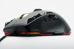 画像ギャラリー No.002のサムネイル画像 / 「アナログコントローラ付き」のROCCAT製マウス「Tyon」レビュー。これは相当に尖った製品だ