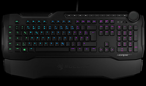 画像ギャラリー No.003のサムネイル画像 / ROCCATのゲーマー向け英語配列メンブレンキーボード「Horde AIMO」が国内発売