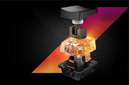画像ギャラリー No.007のサムネイル画像 / ［COMPUTEX］デザインの方向性も命名ルールも変更したROCCAT，オリジナルキースイッチ「Titan」搭載のキーボード「Vulcan」を披露