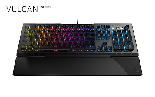 画像ギャラリー No.002のサムネイル画像 / ROCCAT，英語配列メカニカルキーボード「Vulcan 120 AIMO」を国内発売。低遅延が売りの独自キースイッチを採用